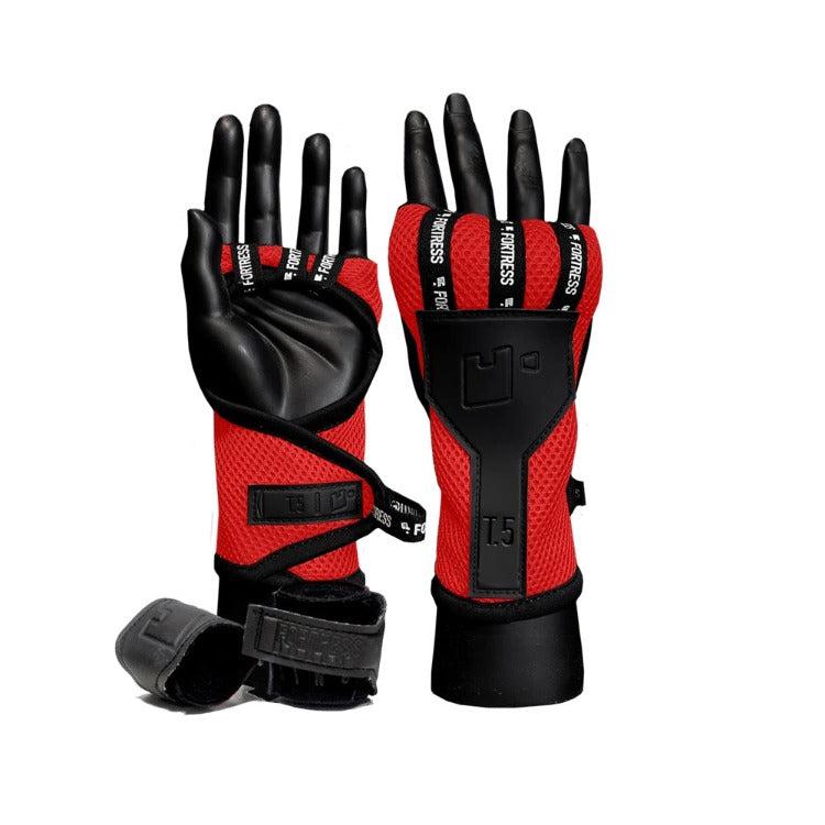 Fortress Pro T5 Hand Wraps - Red