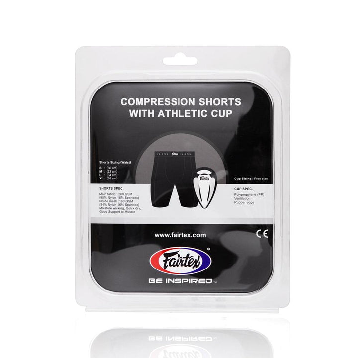 GC3 Fairtex Compression Shorts With Athletic Cup-Fairtex