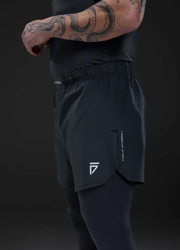 Gym King Fight Division Combat 7" Shorts - Graphite-Gym King