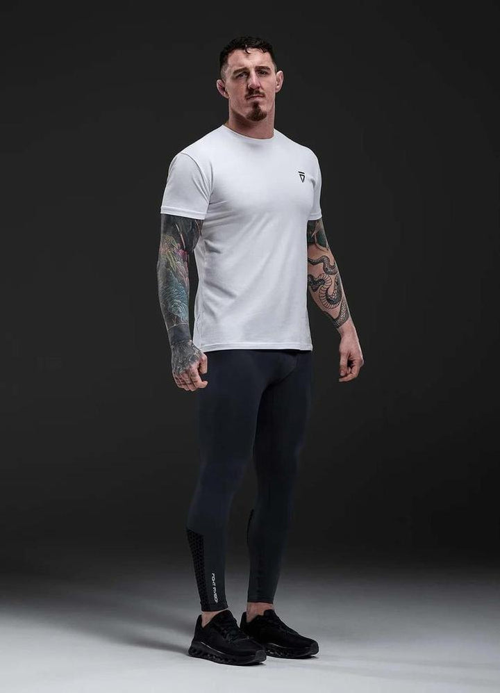 Gym King Fight Division Combat Compression Legging - Graphite-Gym King