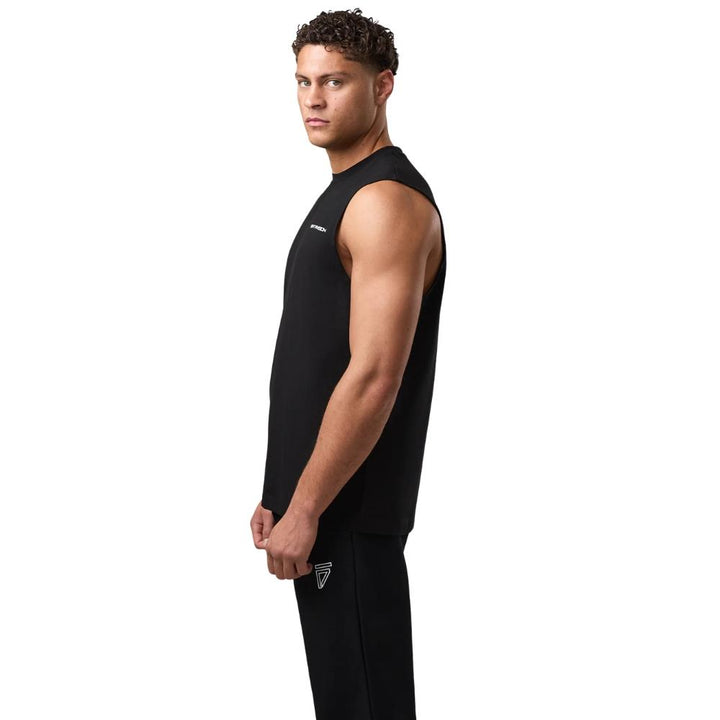 Gym King Fight Division Mindset Tank - Black-Fight Equipment UK