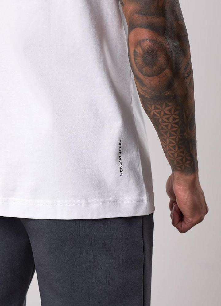 Gym King Fight Division Tank - White