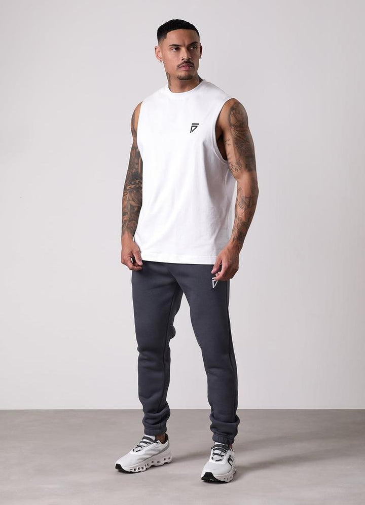 Gym King Fight Division Tank - White