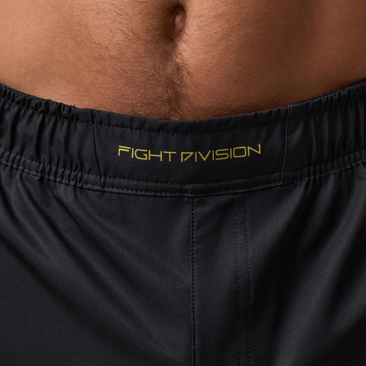 Gym King Sovereign MMA Hybrid Shorts - Black/Gold-Fight Equipment UK