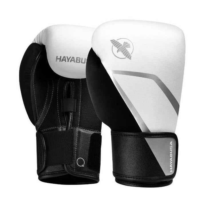 Hayabusa E1 Boxing Gloves - White-Hayabusa