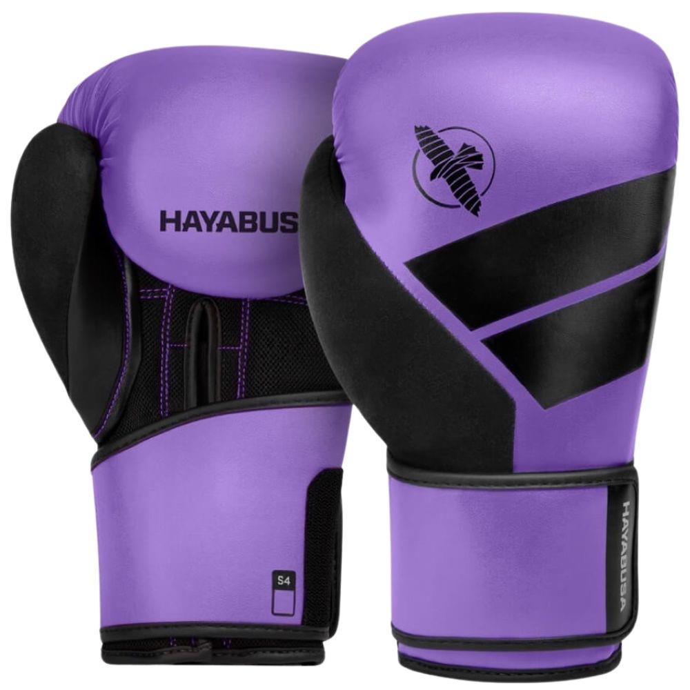 Hayabusa S4 Boxing Gloves – Purple | Fight Equipment UK