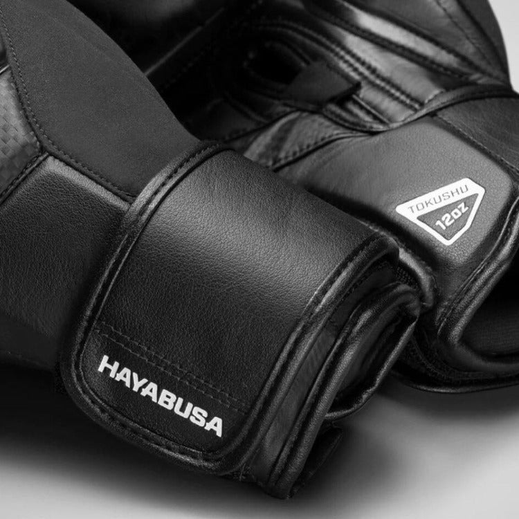 Hayabusa T3 Boxing Gloves - Black/Black-FEUK