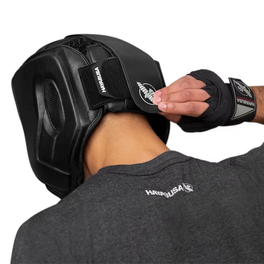 Hayabusa T3 MMA Head Guard - Black/Black-Hayabusa