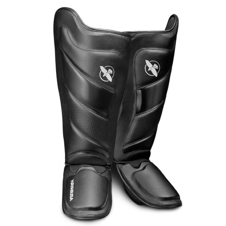 Hayabusa T3 Striking Shin Guards - Black/Black