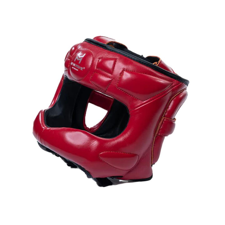 Hit N Move Nose Bar Head Guard - Red-Hit N Move