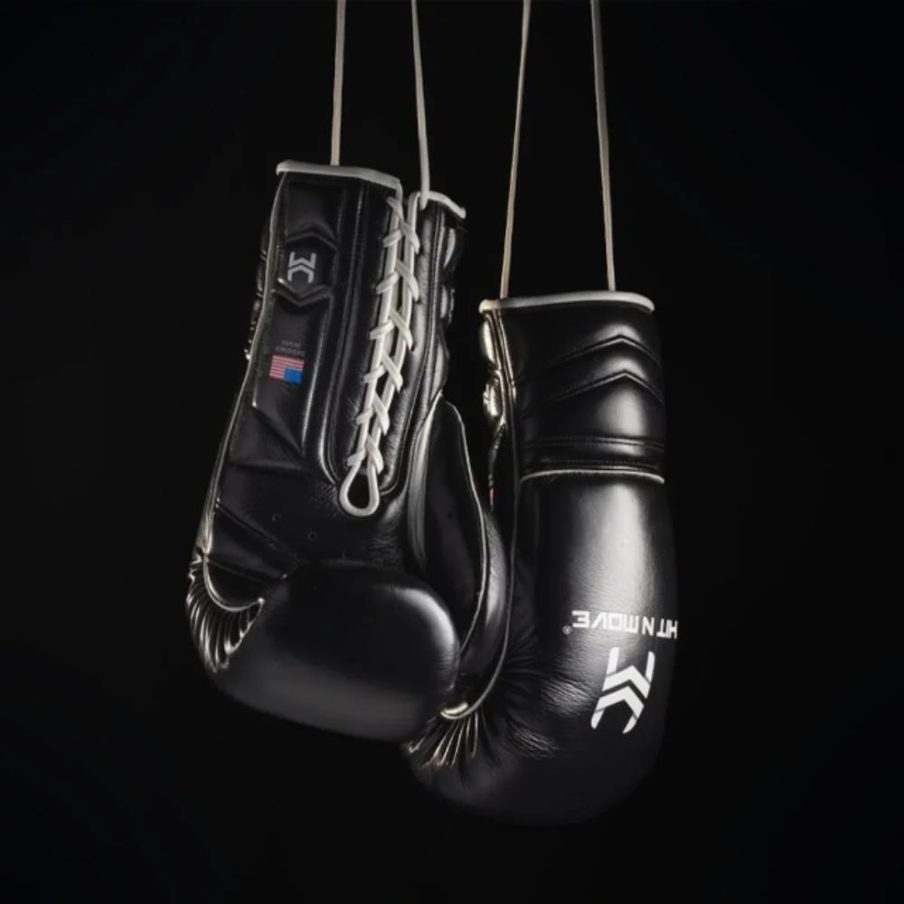 Hit N Move Vector Boxing Glove - Black-Hit N Move