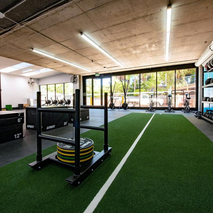 Indoor Sled Track – 2m Wide-Sprung Gym Flooring