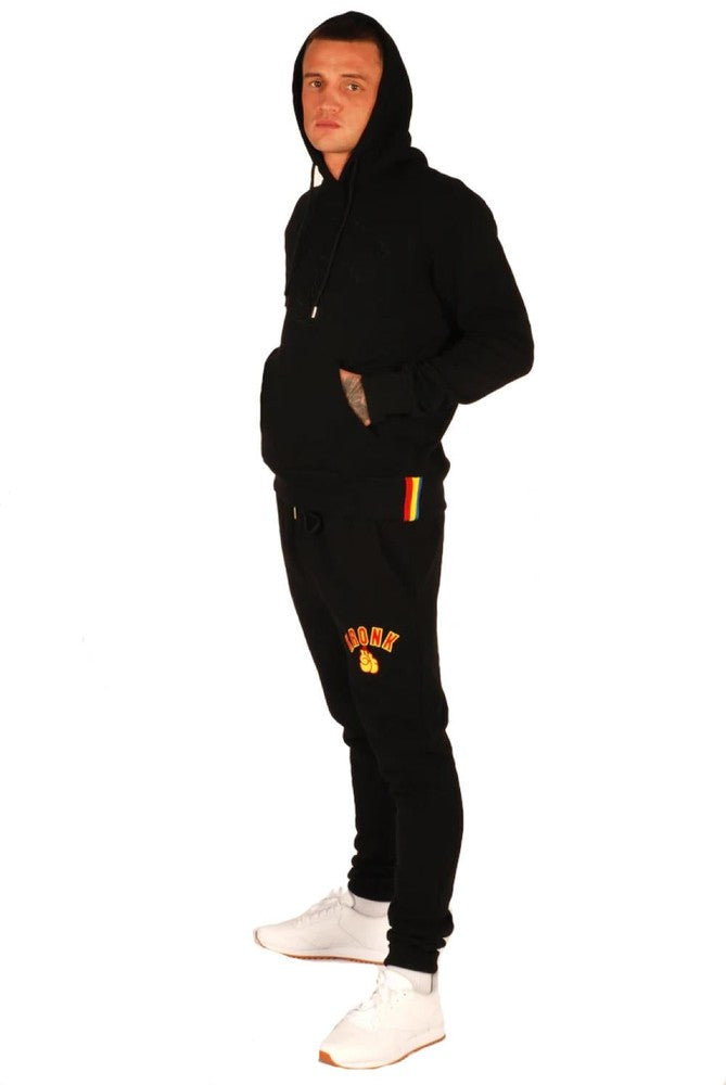 Kronk Gloves Stealth Hoodie - Black-Kronk