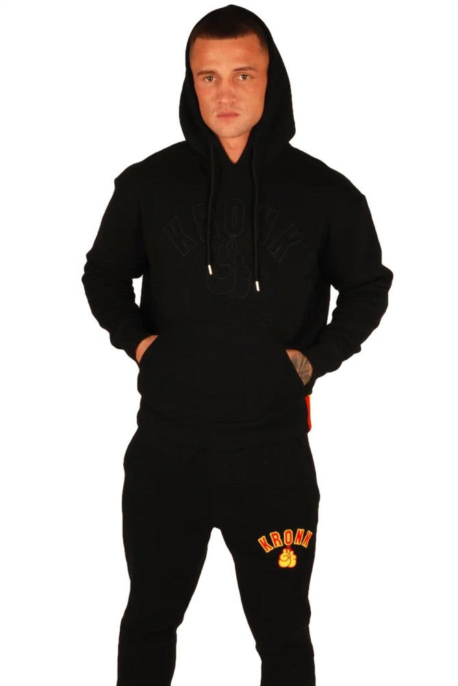 Kronk Gloves Stealth Hoodie - Black-Kronk