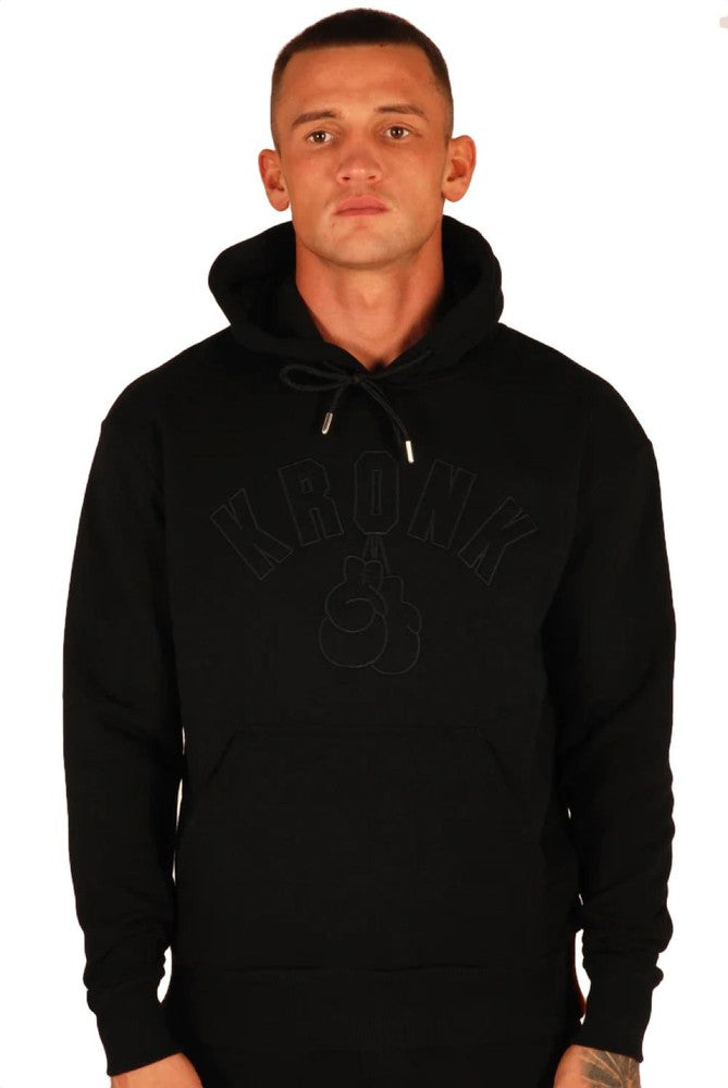 Kronk Gloves Stealth Hoodie - Black-Kronk