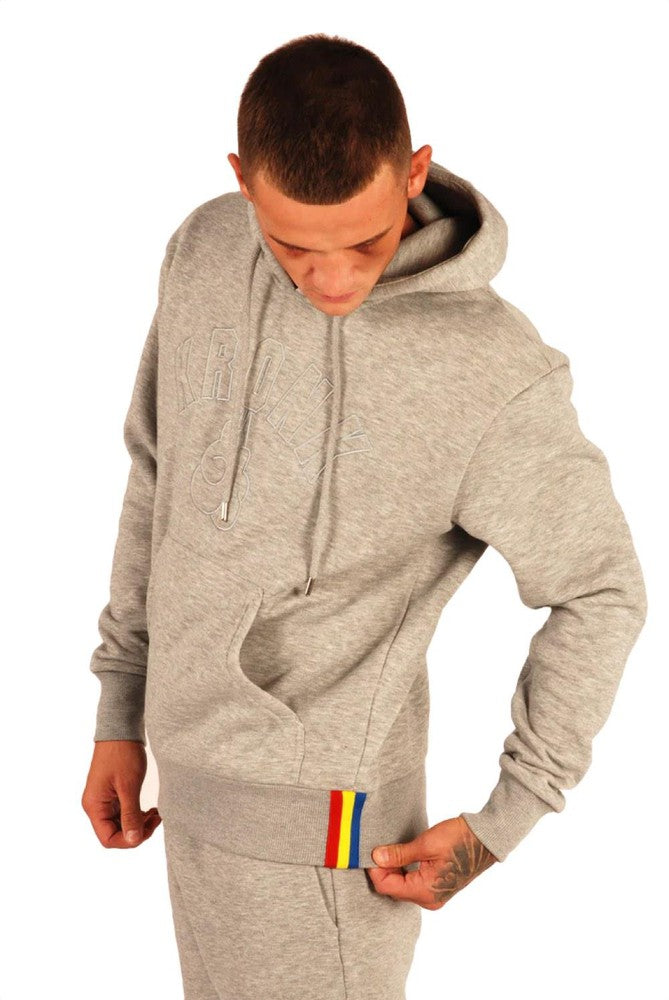 Kronk Gloves Stealth Hoodie - Grey-Kronk