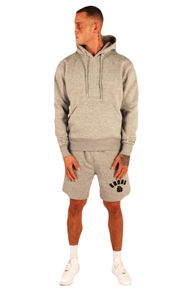 Kronk Gloves Stealth Hoodie - Grey-Kronk