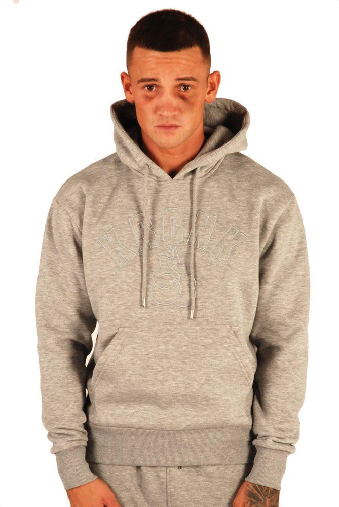 Kronk Gloves Stealth Hoodie - Grey-Kronk