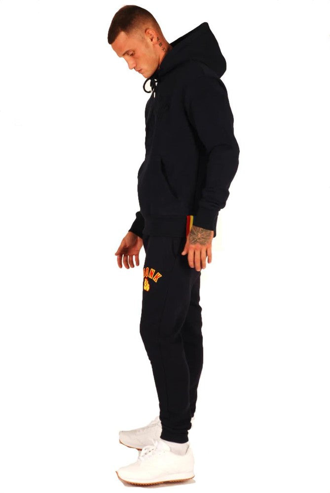 Kronk Gloves Stealth Hoodie - Navy Blue-Kronk