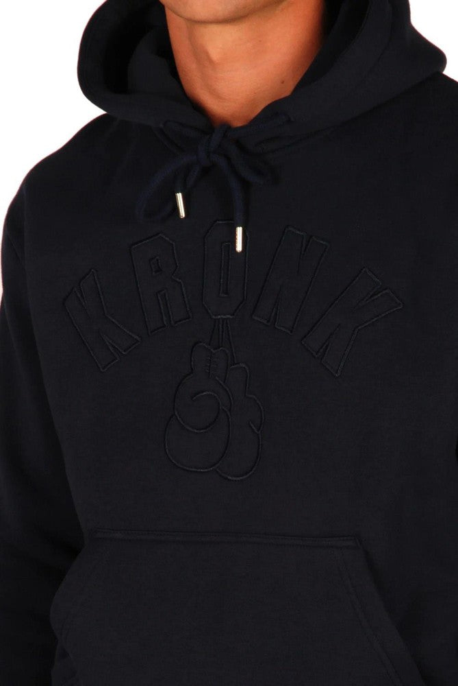 Kronk Gloves Stealth Hoodie - Navy Blue-Kronk