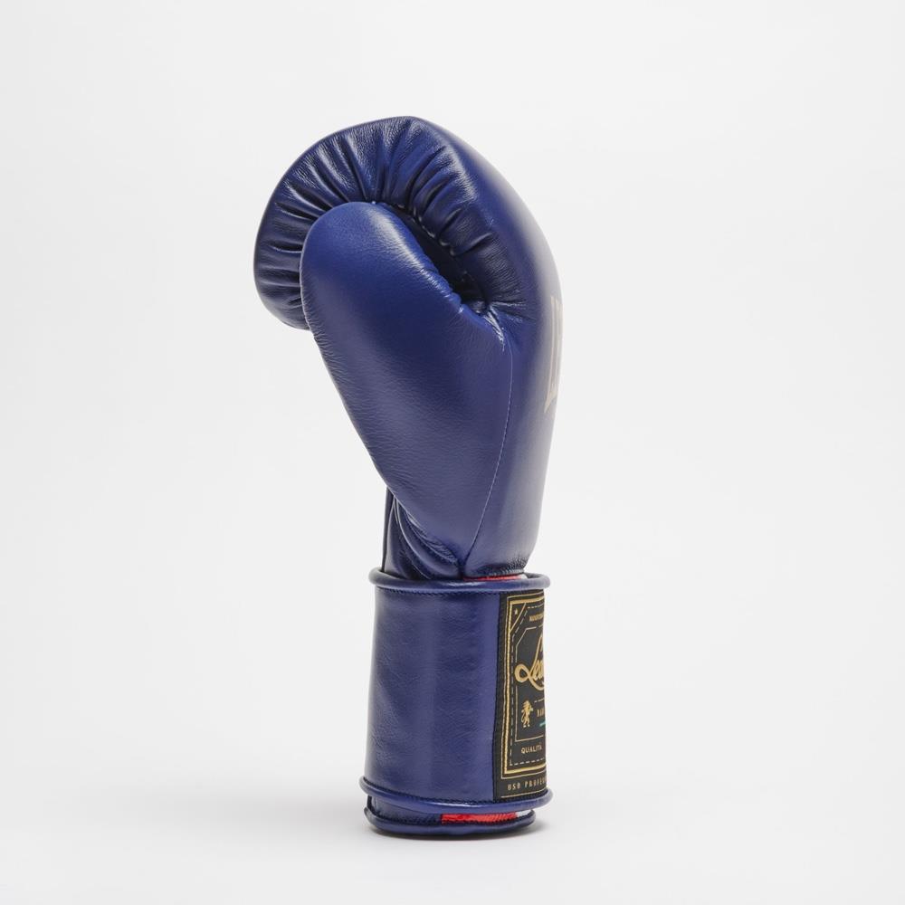 Leone Orlando Classico Tricolore Boxing Gloves - Blue-Leone 1947