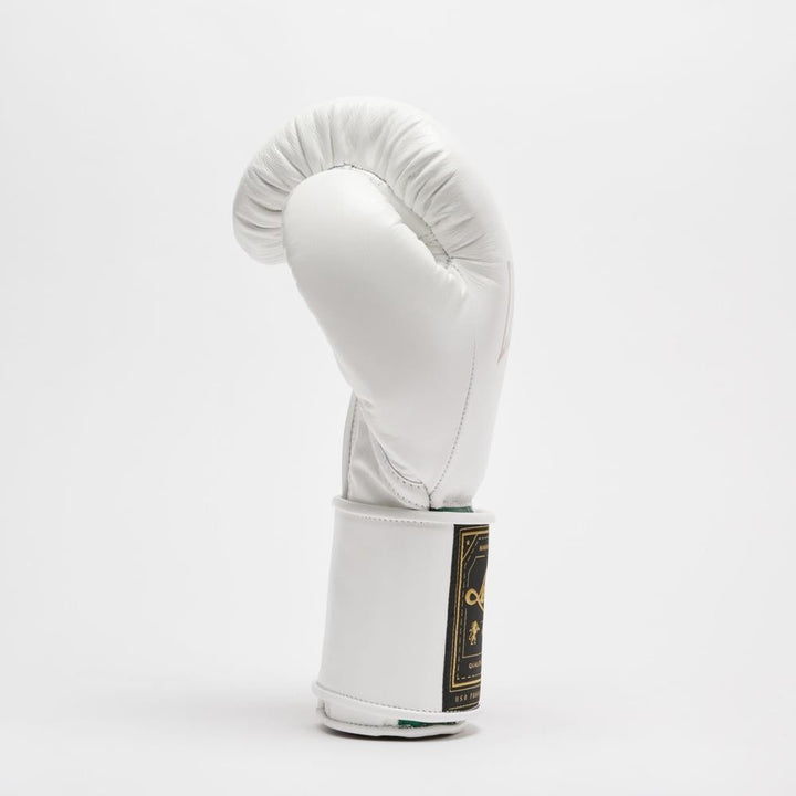 Leone Orlando Classico Tricolore Boxing Gloves - White-Leone 1947