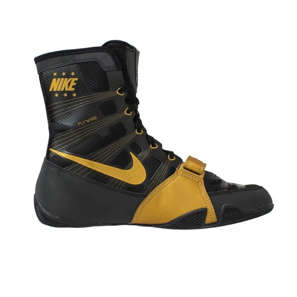 Nike Hyper KO Boxing Boots - Black/Gold-Nike