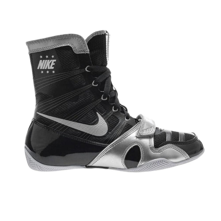 Nike Hyper KO Boxing Boots - Black/Silver-Nike