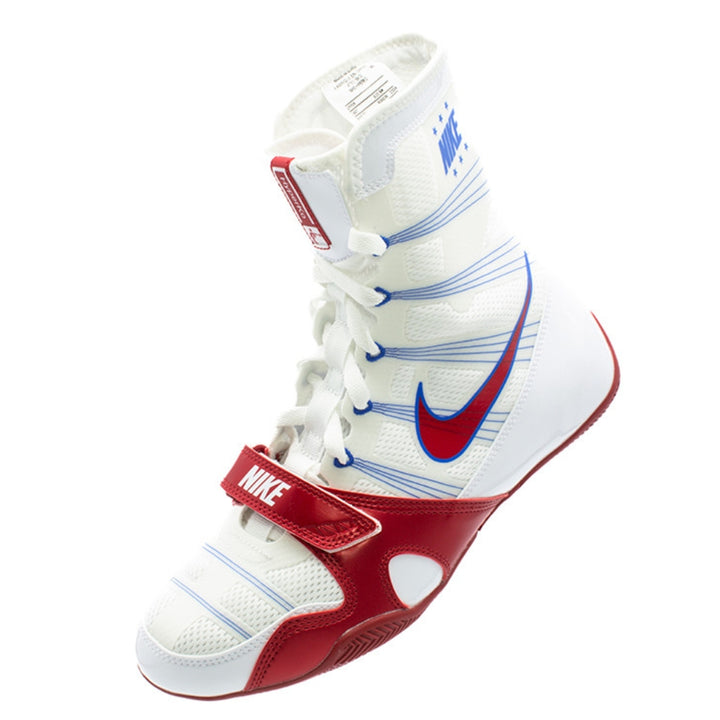 Pre Order - Nike Hyper KO Boxing Boots - White/Red-Nike