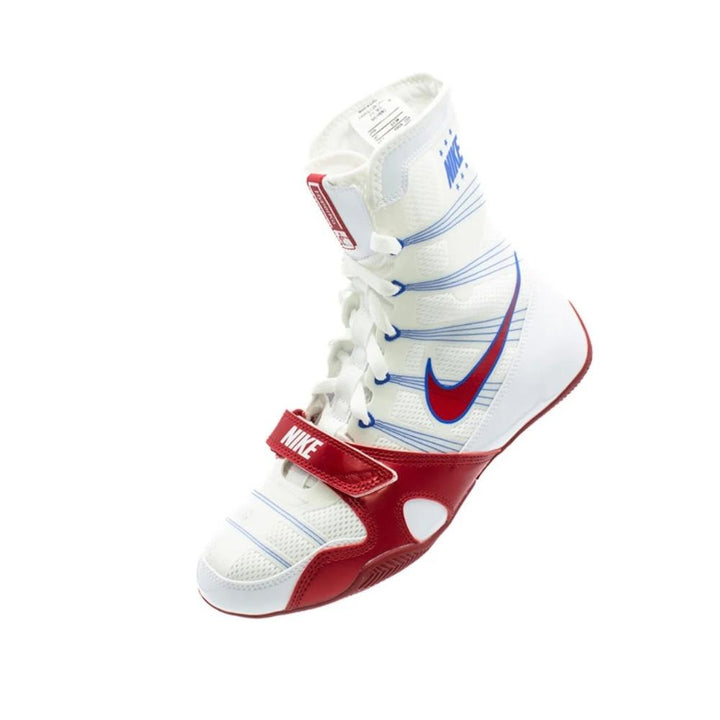 Nike Hyper KO Boxing Boots - White/Red-Nike