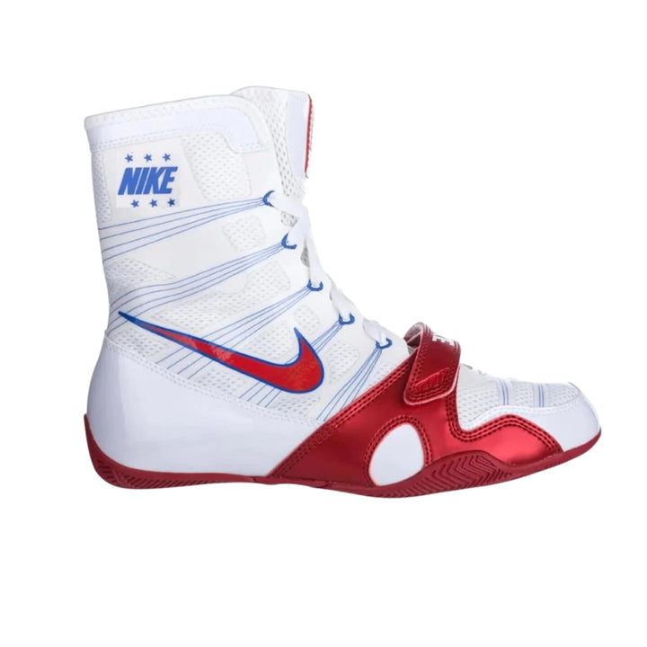 Nike Hyper KO Boxing Boots - White/Red-Nike