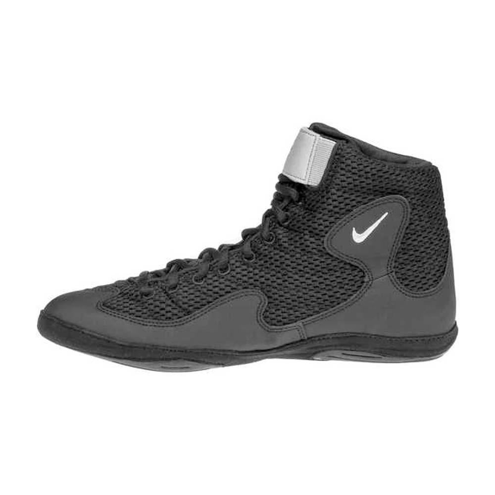 Nike Inflict 3 Wrestling Boots - Black/Silver-FEUK