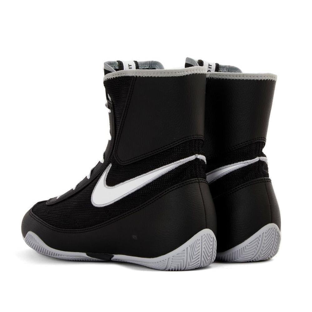 Nike Machomai 2 Boxing Boots - Black/White (Free Playerz Socks)-FEUK