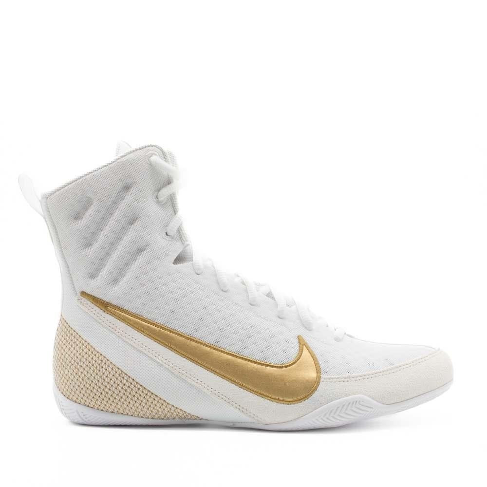 Nike Machomai 3 Boxing Boots - White/Gold