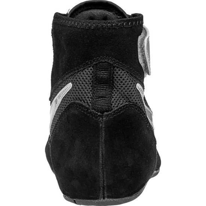 Nike Speedsweep Adult Wrestling Boots - Black/Silver-FEUK