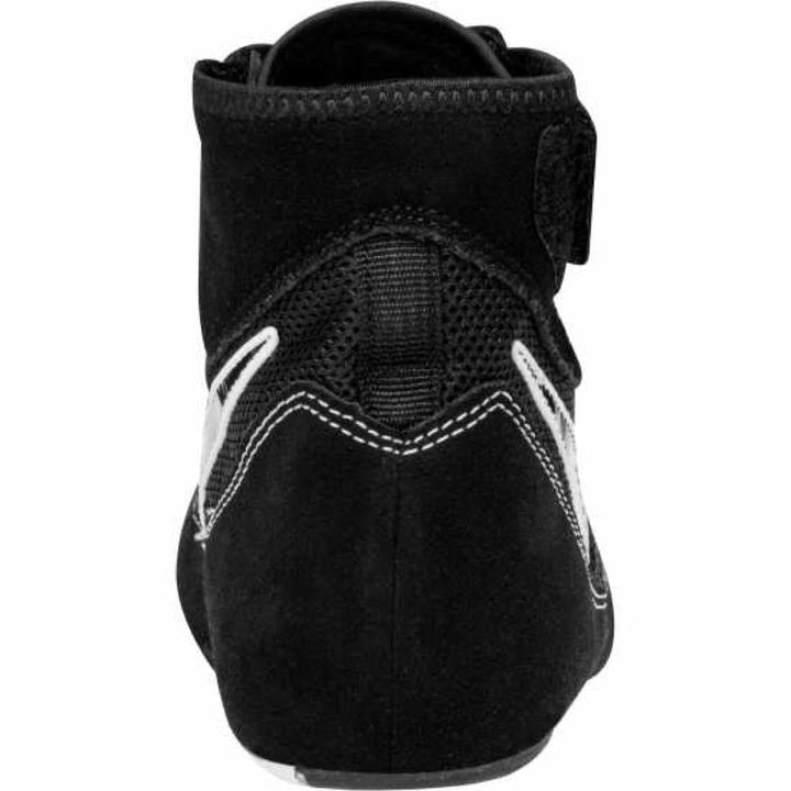 Nike Speedsweep Adult Wrestling Boots - Black/White-FEUK