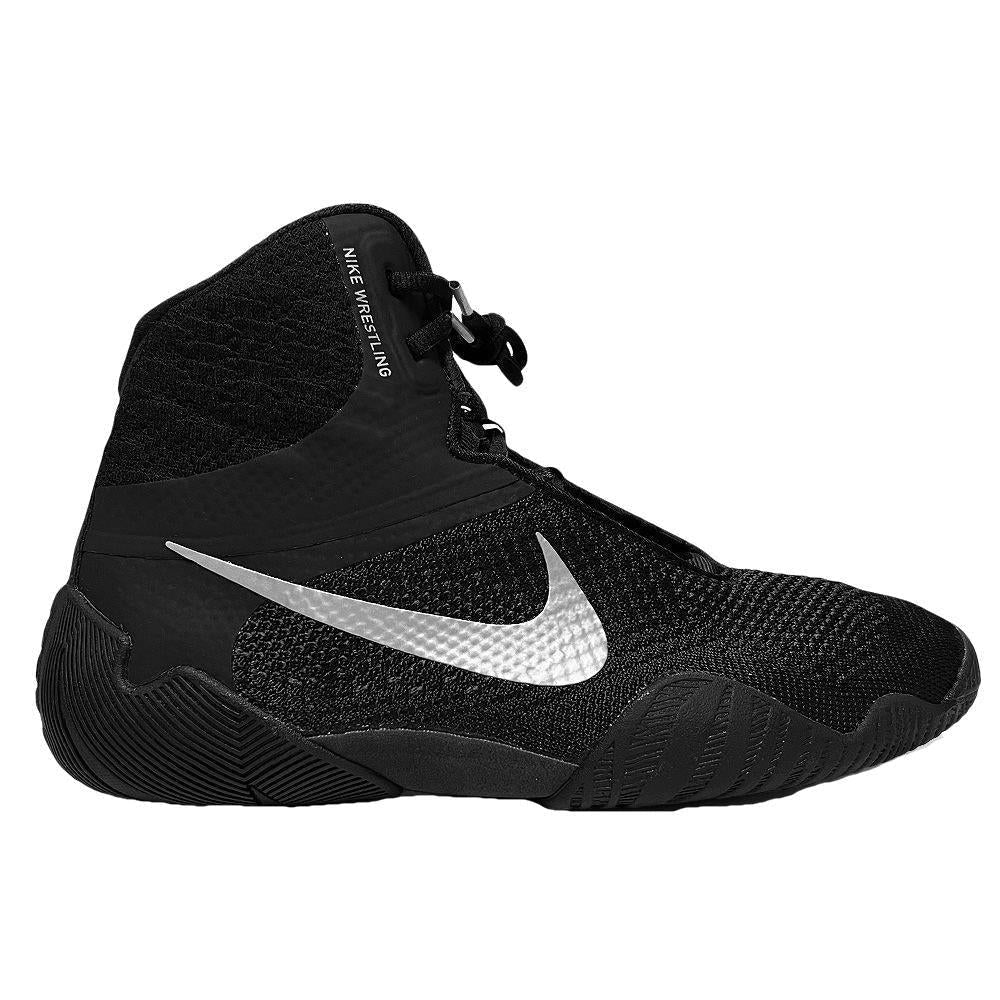 Nike Tawa Wrestling Boots - Black/Silver