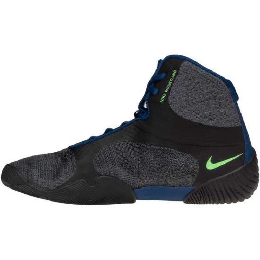 Nike Tawa Wrestling Boots - Charcoal/Green-FEUK