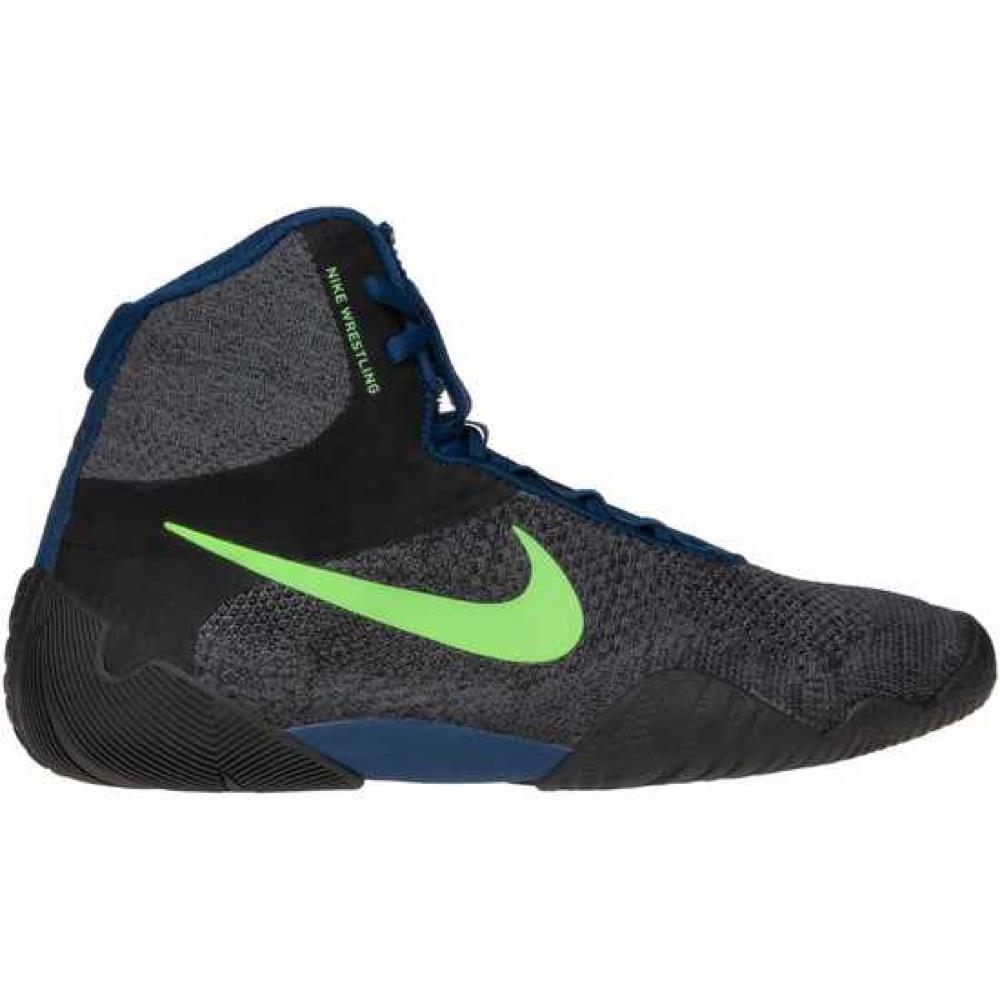 Nike Tawa Wrestling Boots - Charcoal/Green