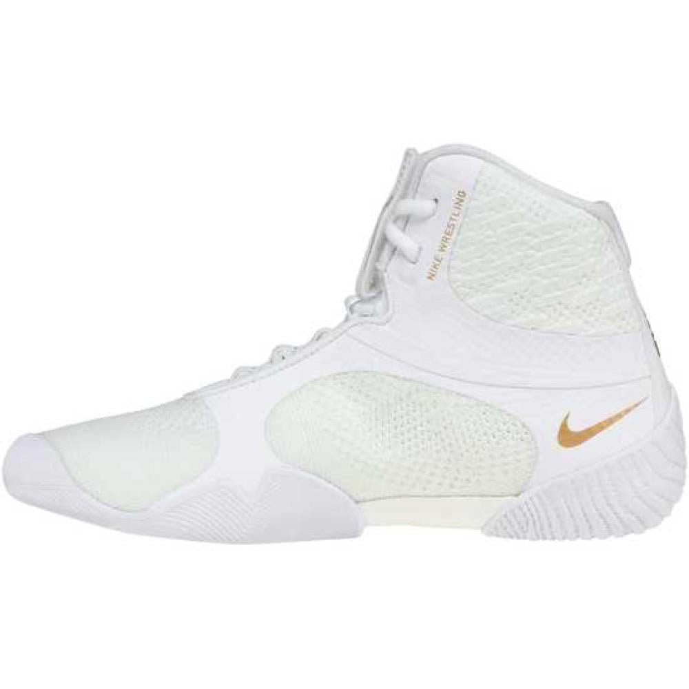Nike Tawa Wrestling Boots - White/Gold-FEUK