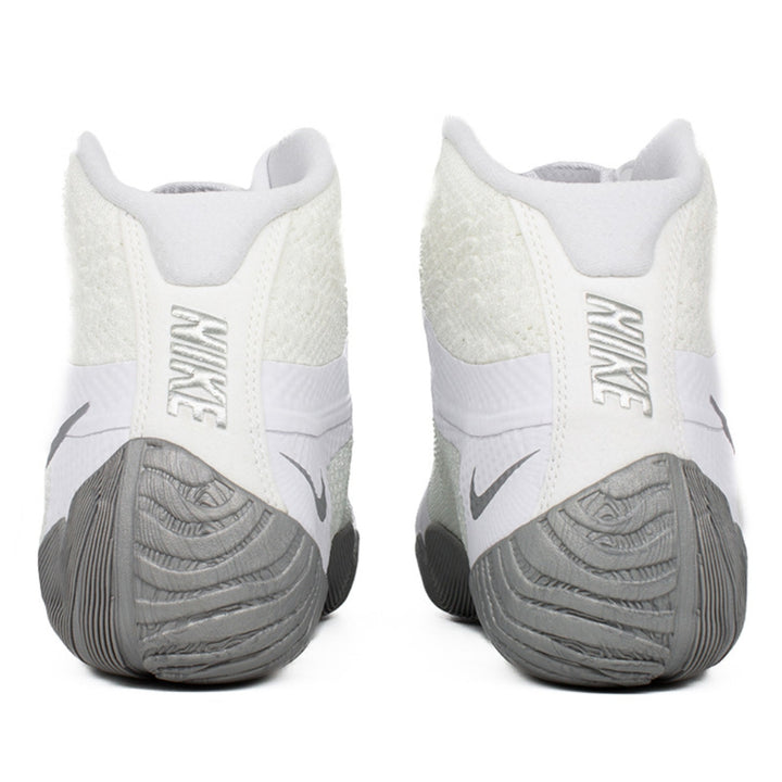 Nike Tawa Wrestling Boots - White/Silver-Nike