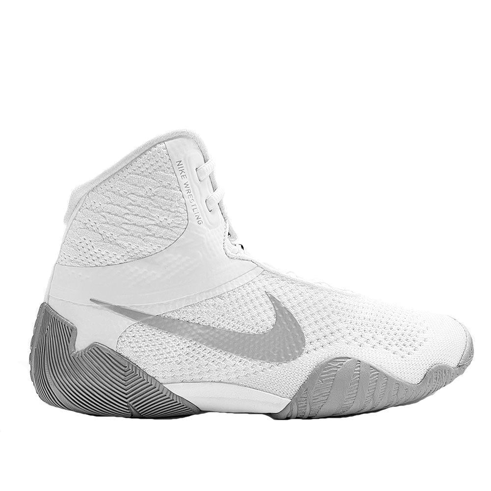 Nike Tawa Wrestling Boots - White/Silver
