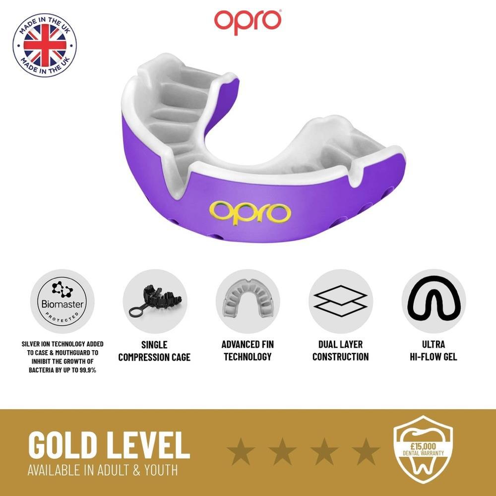 Opro Gold Self Fit Mouth Guard-FEUK