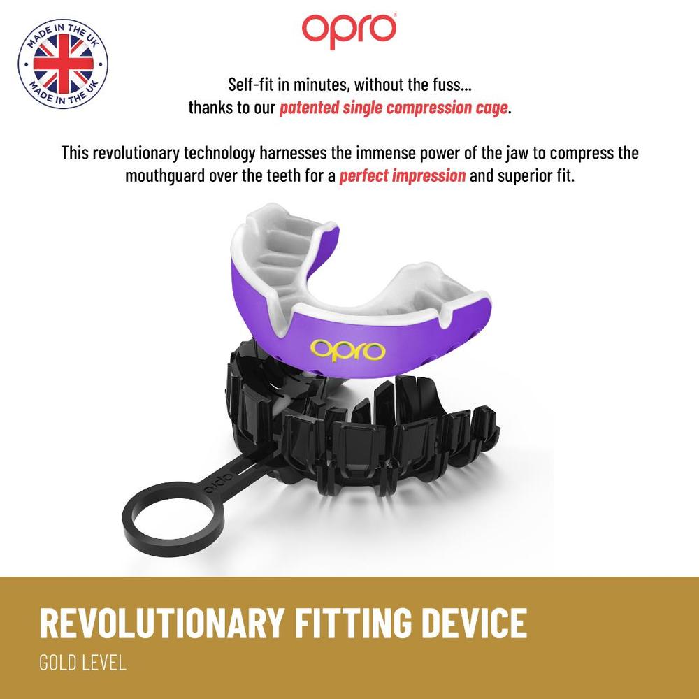 OPRO Self-Fit GEN5 Gold Mouthguard-Opro