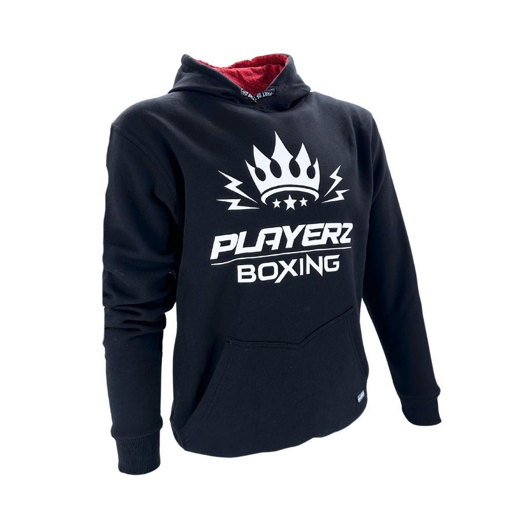 Playerz Big Logo Hoodie-Playerz Boxing