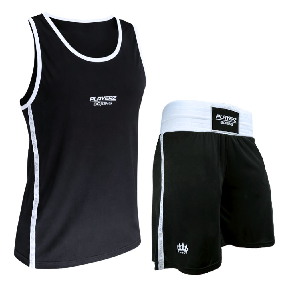 Playerz Boxing Set - Black-Playerz Boxing