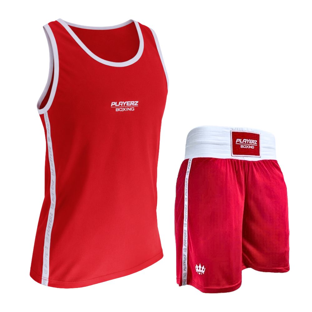 Playerz Boxing Set - Red-Playerz Boxing