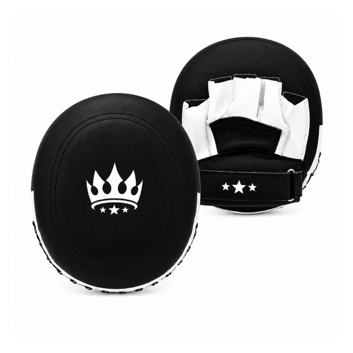Playerz CoachTech Air Focus Pads - Black-Playerz Boxing