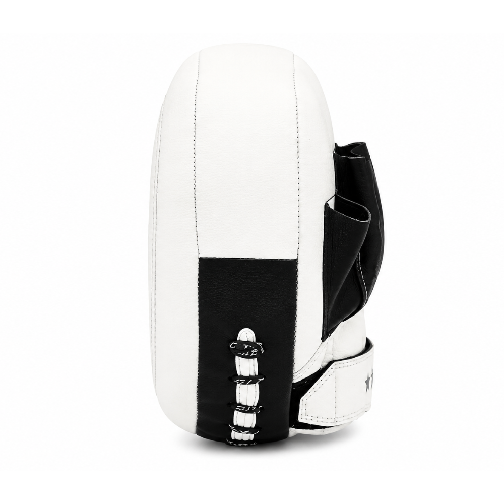 Playerz CoachTech Air Focus Pads - White-Playerz Boxing