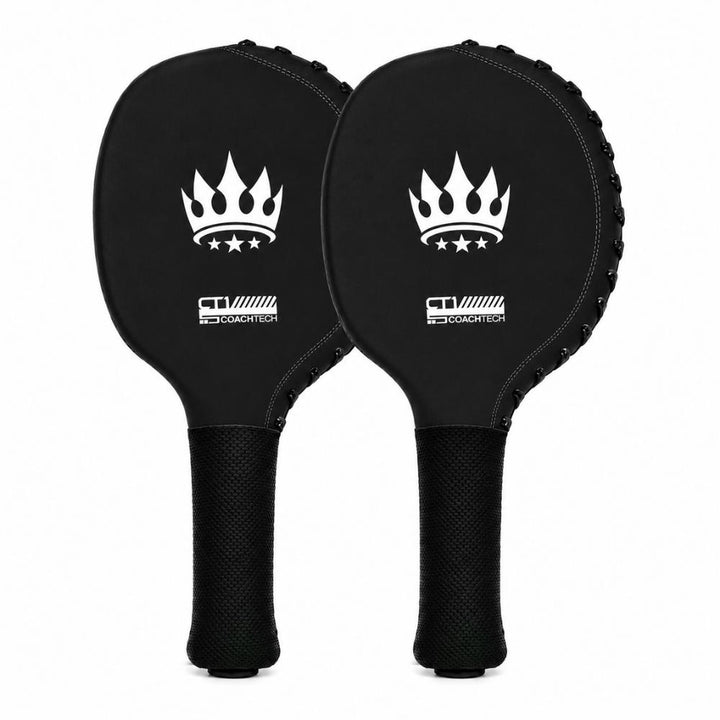 Playerz CoachTech Focus Paddles - Black-Playerz Boxing